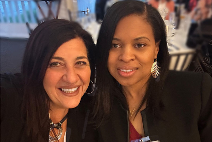 Lauri McKnight and Veronica Black